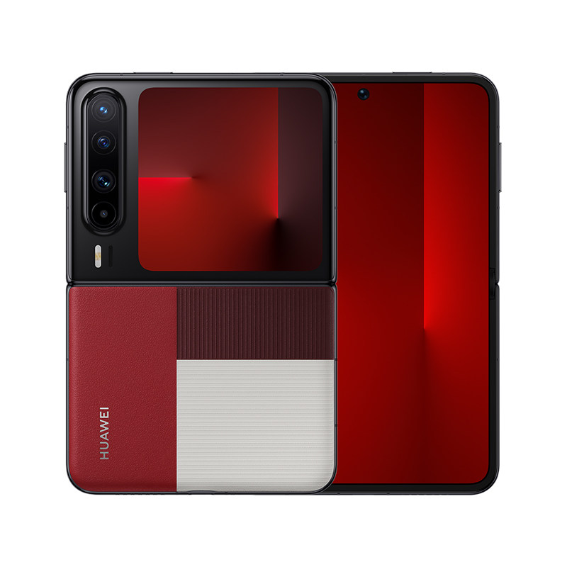 [24-Month Interest-Free Installments, Fast Delivery] Huawei Pura X 1610 Wide-Screen Harmonyos 5 Red Maple Original Color Imaging Foldable Screen Phone Harmony Smartphone