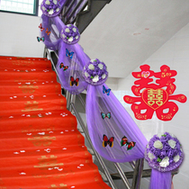 Tanabata jewelry store opened shopping mall hotel hanging top floor ladder handrail decoration Lahua beauty salon Supermarket health club