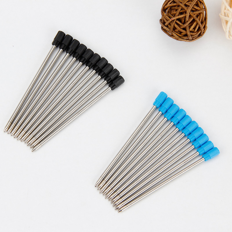 Writing tool ball pen accessories metal pen core Crystal gemstone pen core student ball pen core