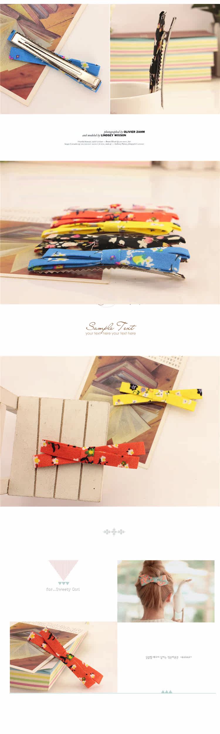 Accessoire cheveux en tissu - Ref 1201433 Image 10