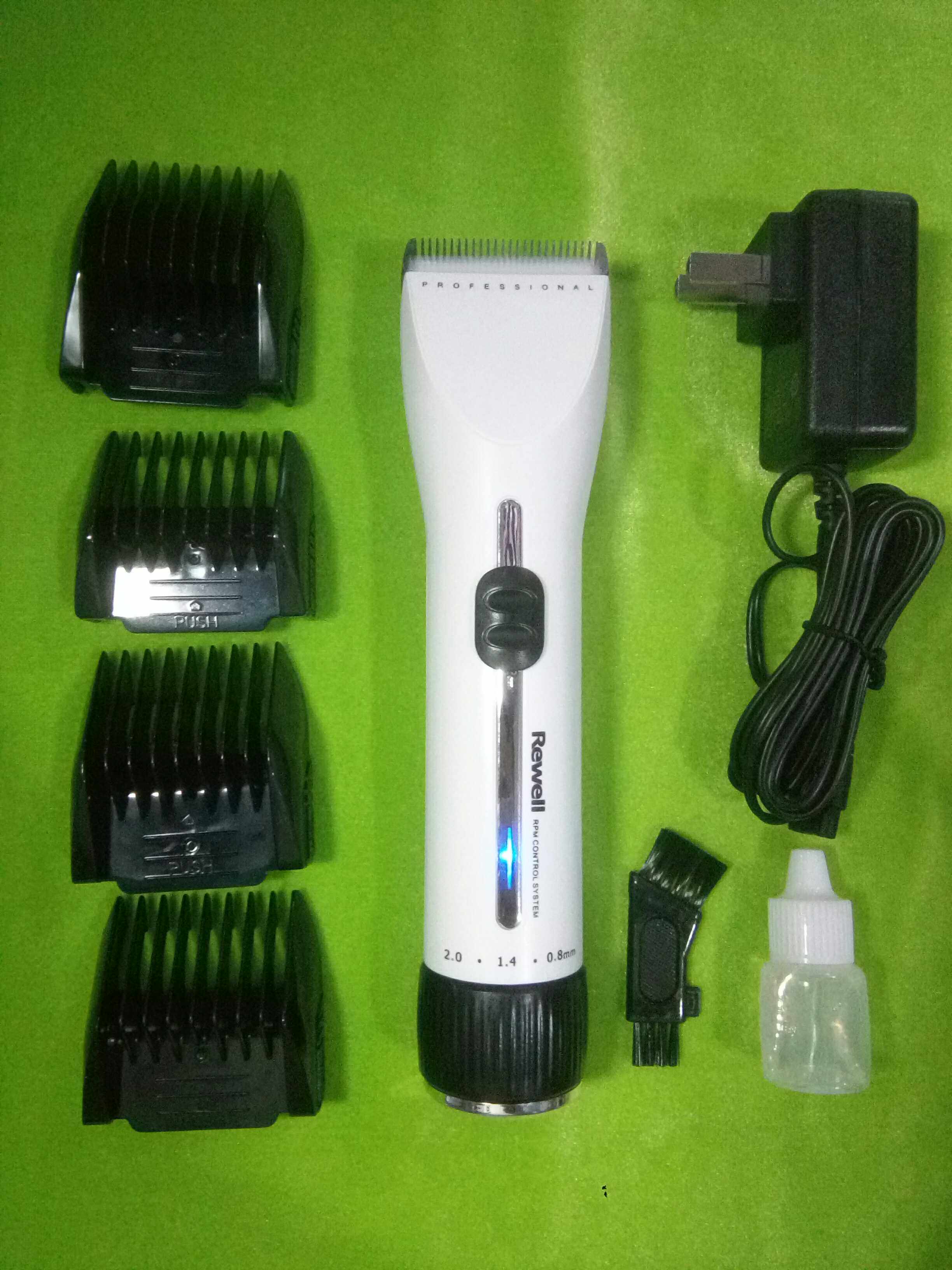 New products Zhiwei 35 rechargeable hairdresser built in large capacity lithium-electric two-gear throttle mute ceramic cutter head universal