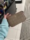 Spot American direct purchase coach women's fashion casual mahjong bag clutch bag coin purse nolita