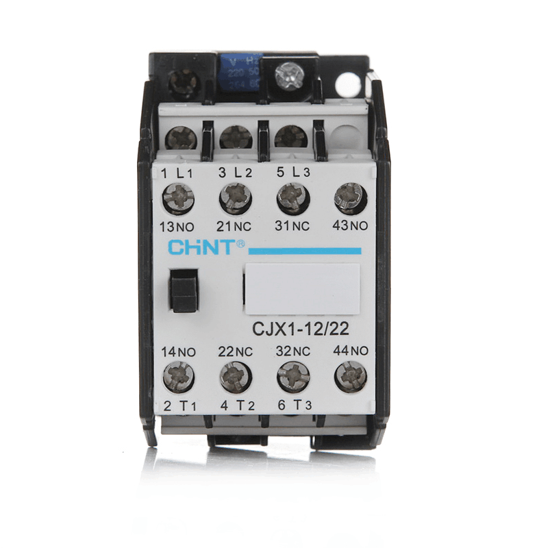 Zhengtai AC contactor CJX1 series 220v single-phase CJX1-12 22 three-phase 380v12 22110 22