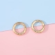 ❥Хит-продаваемая модель #KC Gold | Открытое разъемное кольцо из сплава, внешний диаметр около 20 мм, внутренний диаметр около 13 мм, диаметр проволоки около 3,7 мм, 5 шт.