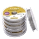 Стальная стальная проволка из нержавеющей стали, шелковые нитки, 0.38mm, 50м