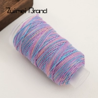 20# Волшебная фиолетовая звездная дорожка | Крашение сегментов звездного неба золотой нитью 24 нити, толщина 1,2мм, 1 рулон, около 80м/рулон