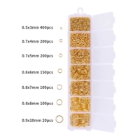 3#7 железная сетка с одним кольцом | золото 3/4/5/6/7/8/10мм 1 комплект