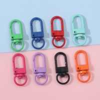 Металлический брелок, 12mm, 33mm, 5 шт