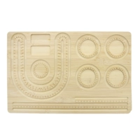 Деревянный, дизайнерский, 43см, 28.5см, 1см