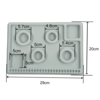 Маленькое дизайнерское ювелирное украшение, 29x, 20см, 1.6см, 1 шт