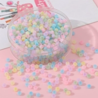 Model Модель 1# Макарон | Cat-Eye Ice Glass 4 мм, диаметр пор около 1 мм, около 150 кусочков