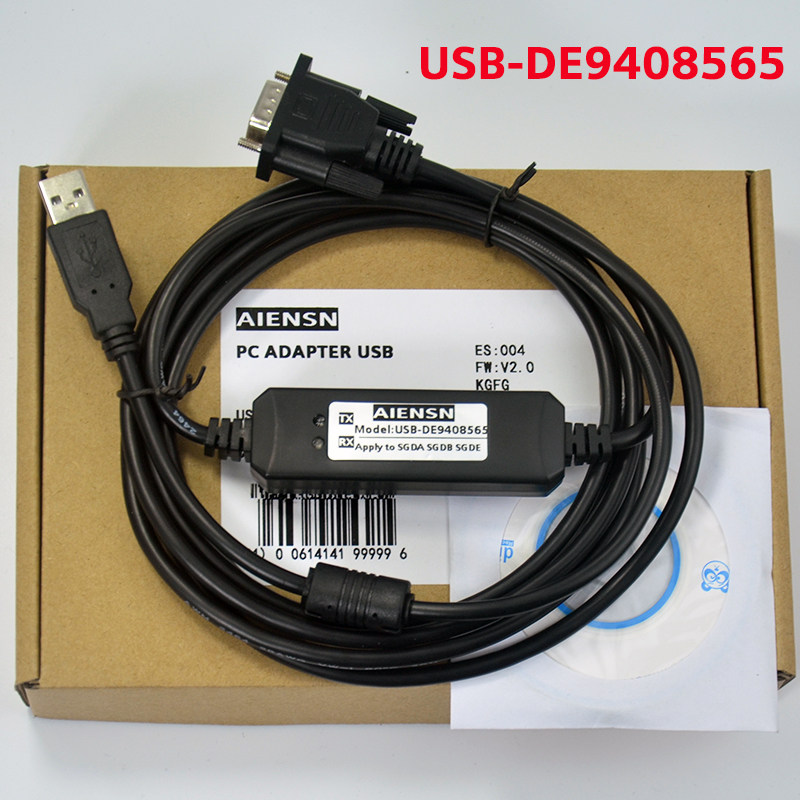 Suitable for Anchuan L SGDA SGDB SGDE servo debugging cable data download line USB-DE9408565