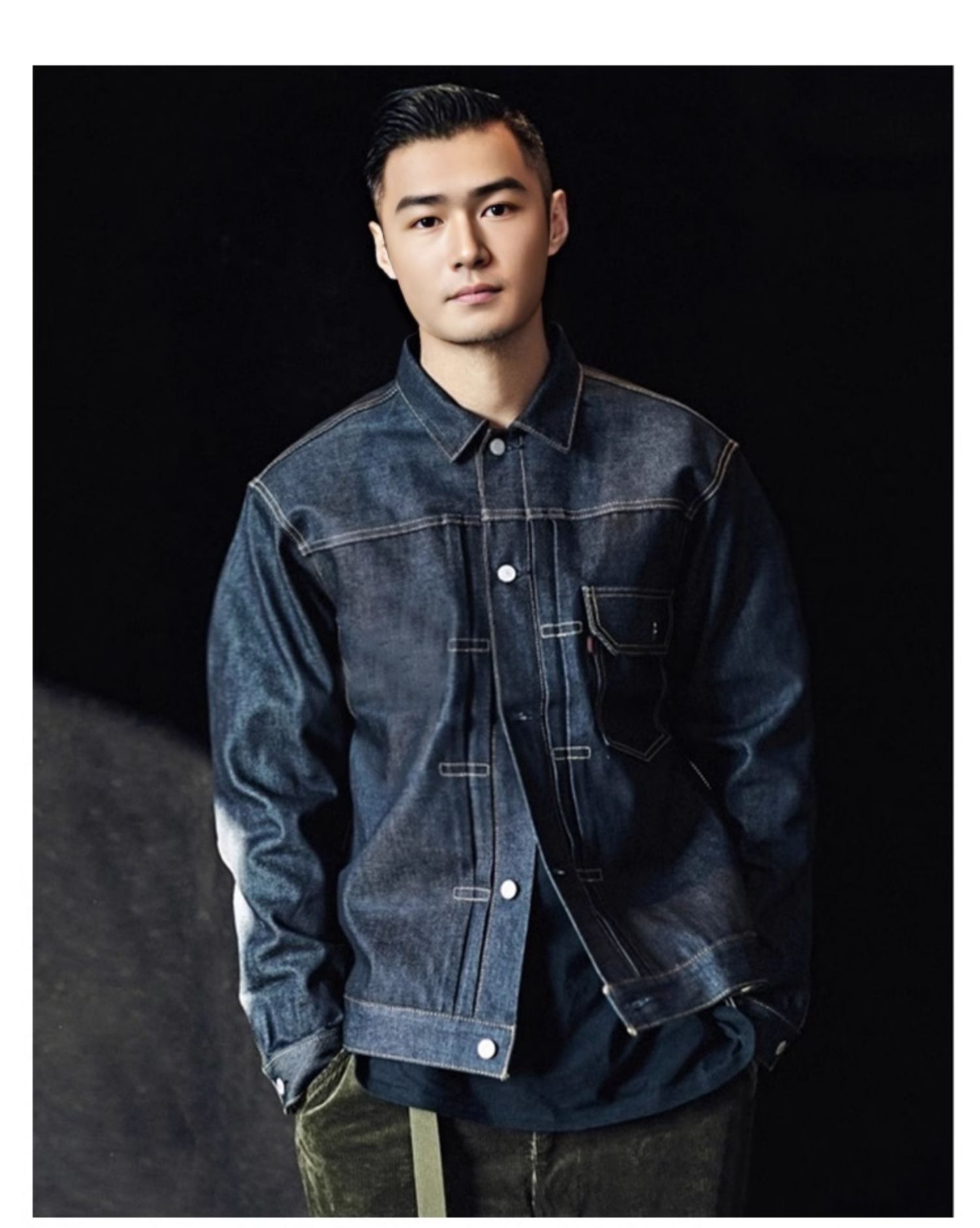 Shawn Yue Marke Dunkelblau Denim Frühling Und Herbst Casual herren Jacke Arbeitskleidung Trendy Top_voghion.com