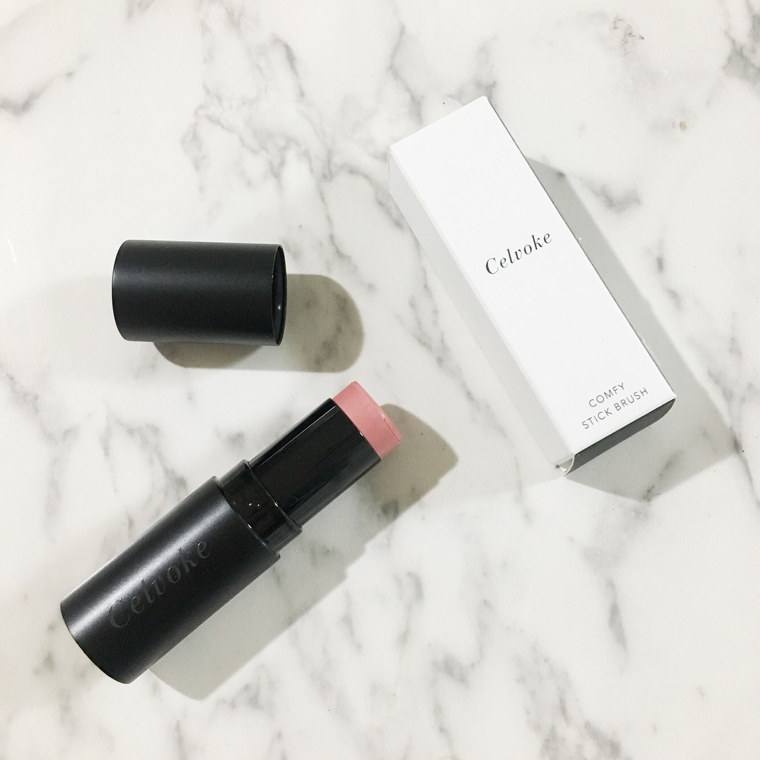 Japan Celvoke portable blush stick 11g natural organic