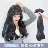 Легкий и тонкий волнистый кудрявый парик изготовленный из настоящих волос, придает объем