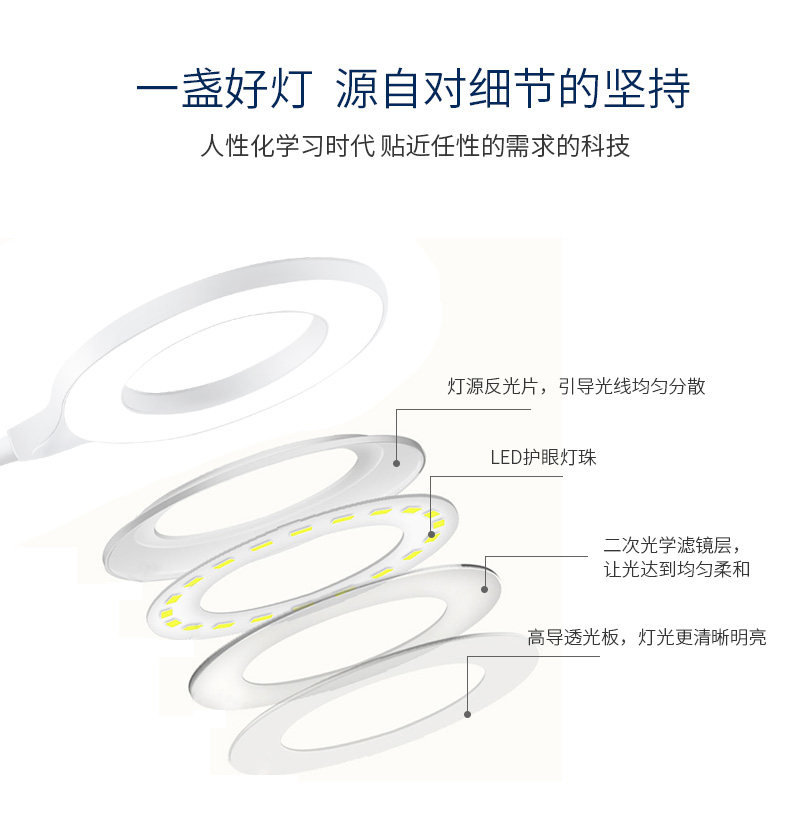 落地护眼灯 冠雅落地灯客厅卧室床头护眼钢琴练琴沙发边儿童书房立式阅读台灯 OTHER