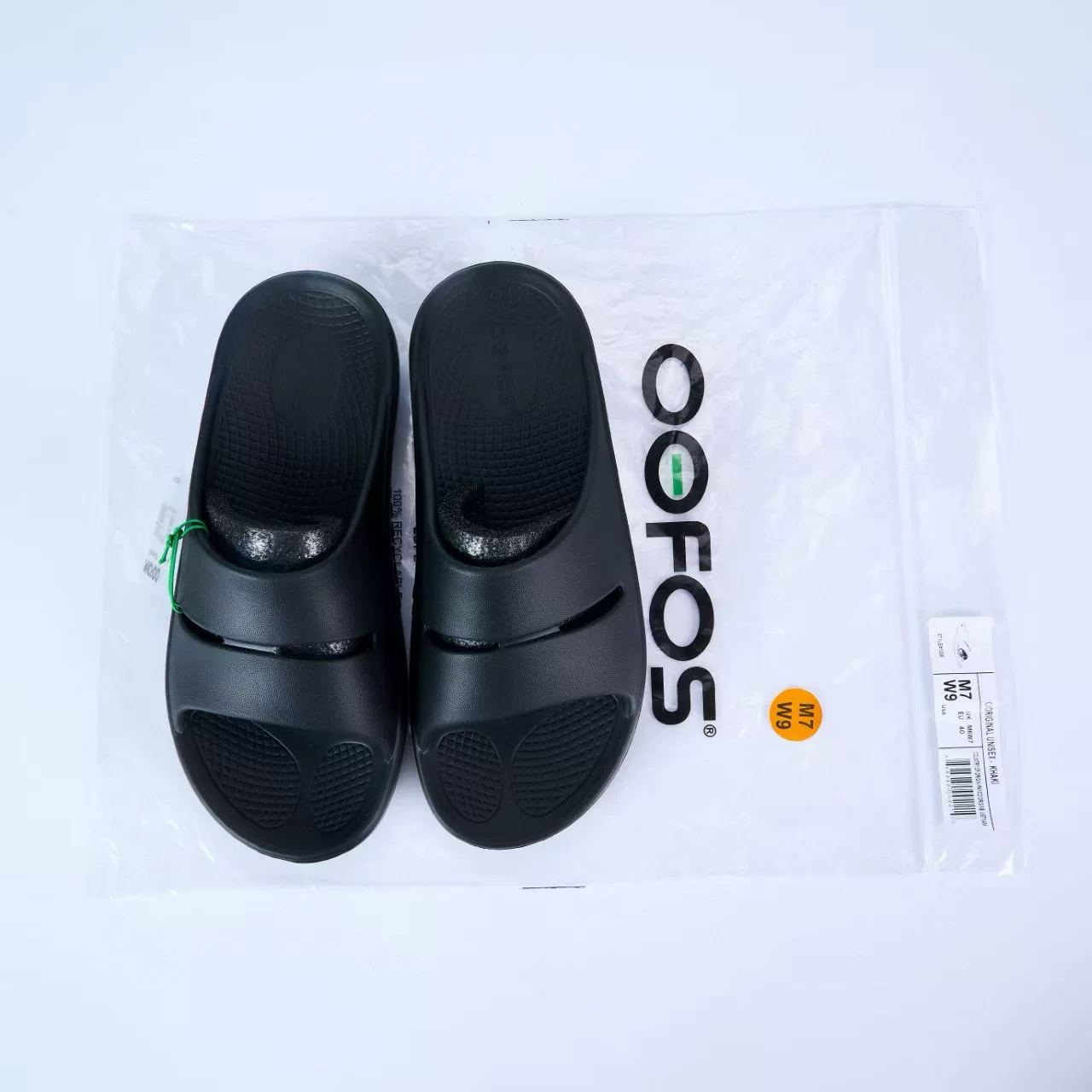 Несъёмные/ударопрочные сандалии OOFOS для отдыха, тапочки