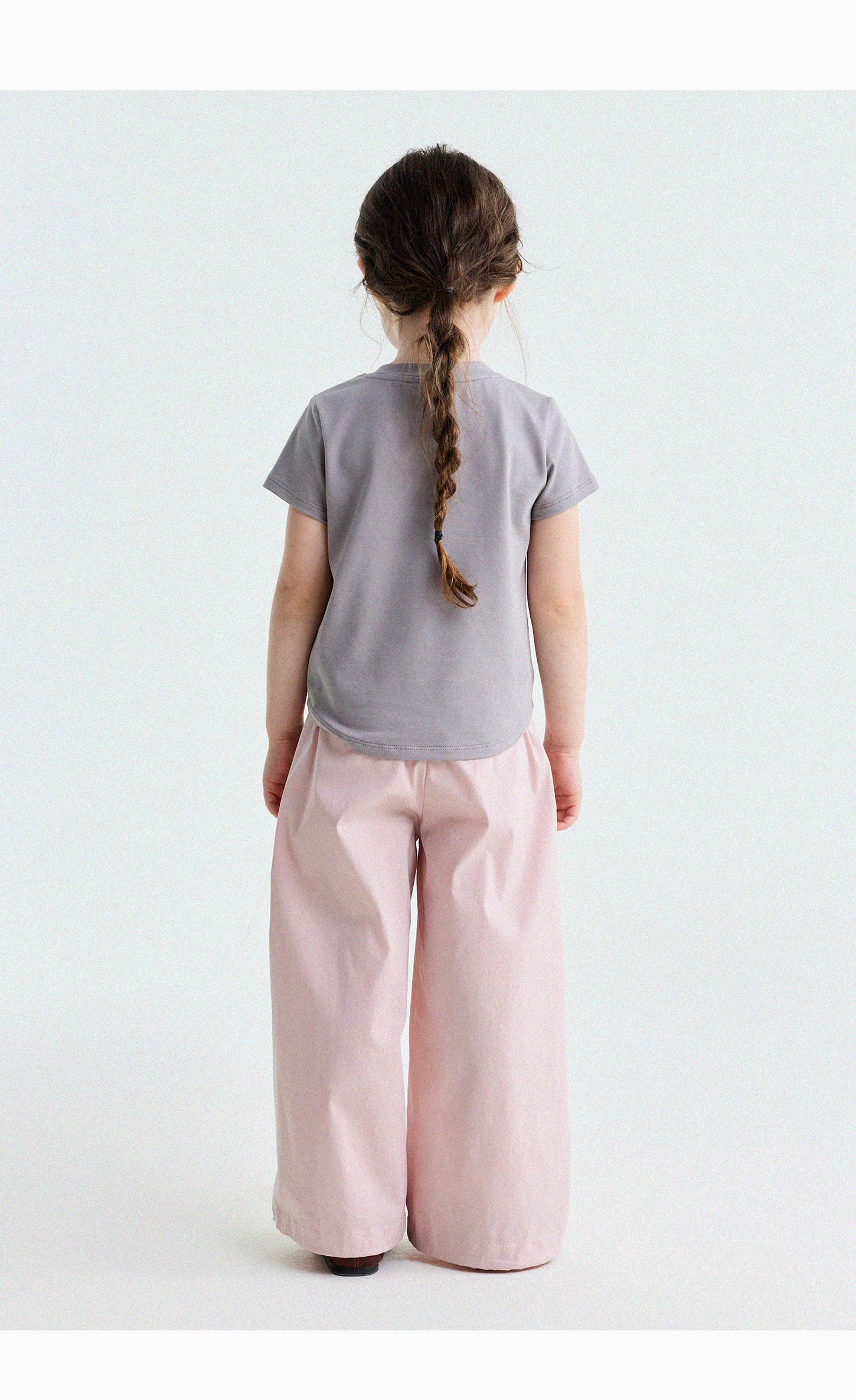 Yunerma Girls' Summer New Style 3D Ruffle Straight-Leg Pants Children's Thin Anti-Mosquito Pants Baby Casual Pants Trendy — 27