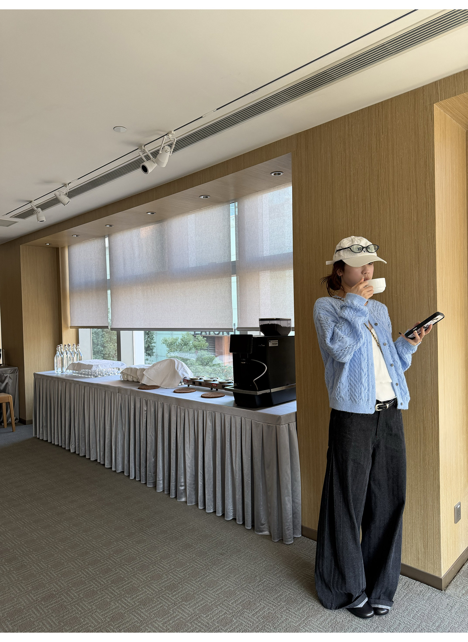 LelyMooch оригинальный дизайн винтажные черно-серые полосатые прямые широкие брюки женские свободные универсальные джинсы