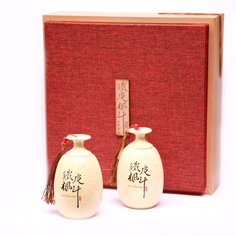 (New Pint Price) Dendrobium Candidum Maple Gift Box Ceramic Jar 2 Fitting Clothing