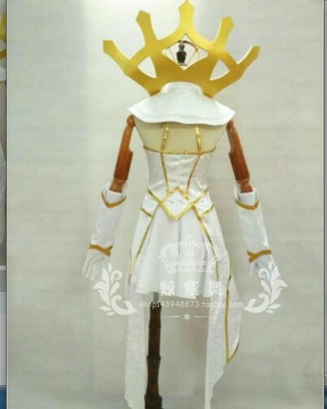 LOL Liên Minh Huyền Thoại Cô Gái Rực Rỡ Lux Nguyên Tố Máy Làm Trang Phục Hóa Trang Cos Đạo Cụ cosplay syndra