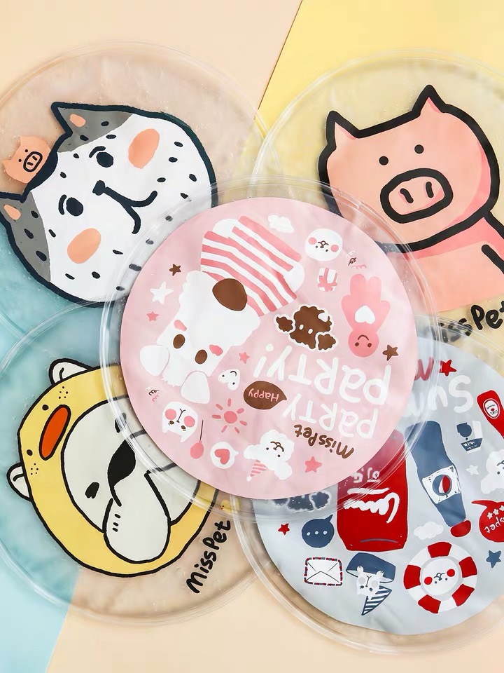Pet băng pad kennel mùa hè chó mat Teddy mùa hè làm mát nệm tròn mèo mát pad mat mat chó cung cấp - Cat / Dog hàng ngày Neccessities bình nước treo chuồng
