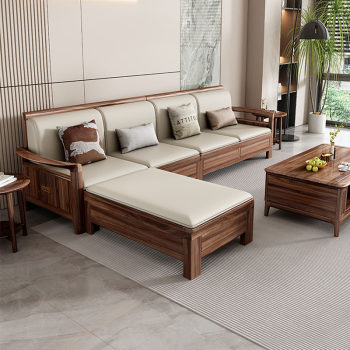 New chinese style ebony wood all solid wood sofa combination small apartment living room winter and summer dual-purpose imperial concubine storage chinese furniture New chinese style ebony wood all solid wood sofa combination small apartment living room winter and summer dual-purpose imperial concubine storage chinese furniture