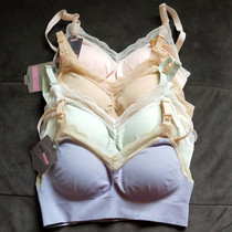 Nursing bra Maternity underwear bra Pregnancy mommy postpartum feeding female anti-sagging gathered no trace no rim