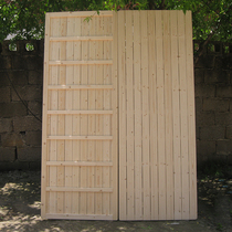 shi mu chuang ban pine hard bed strip bed breathable 1 5 m 1 8 meters waist bed