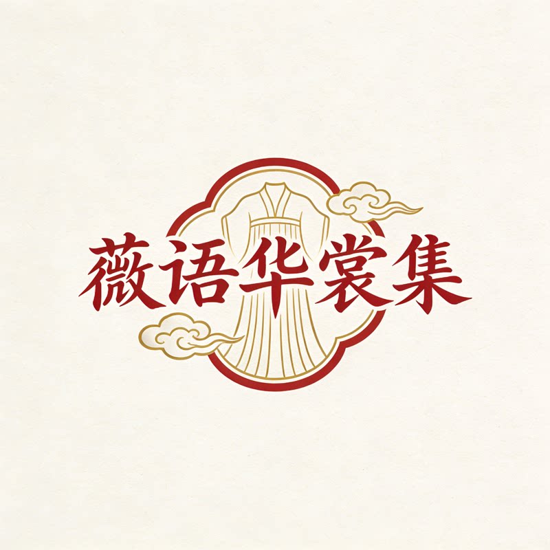 薇语华裳集的LOGO