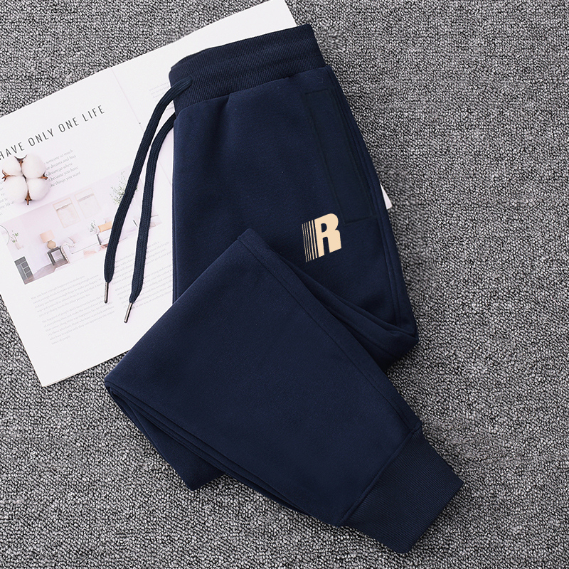 High-End Pure Cotton Women's Sweatpants 2025 Spring and Autumn New Fashion Casual Cropped Pants Women's High-Waisted Slimming Jogger Pants