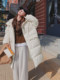 Pink 90 White Duck Down Korean Bread Down Jacket Women's 2025 Winter New Long Over-the-Knee Casual Warm Jacket