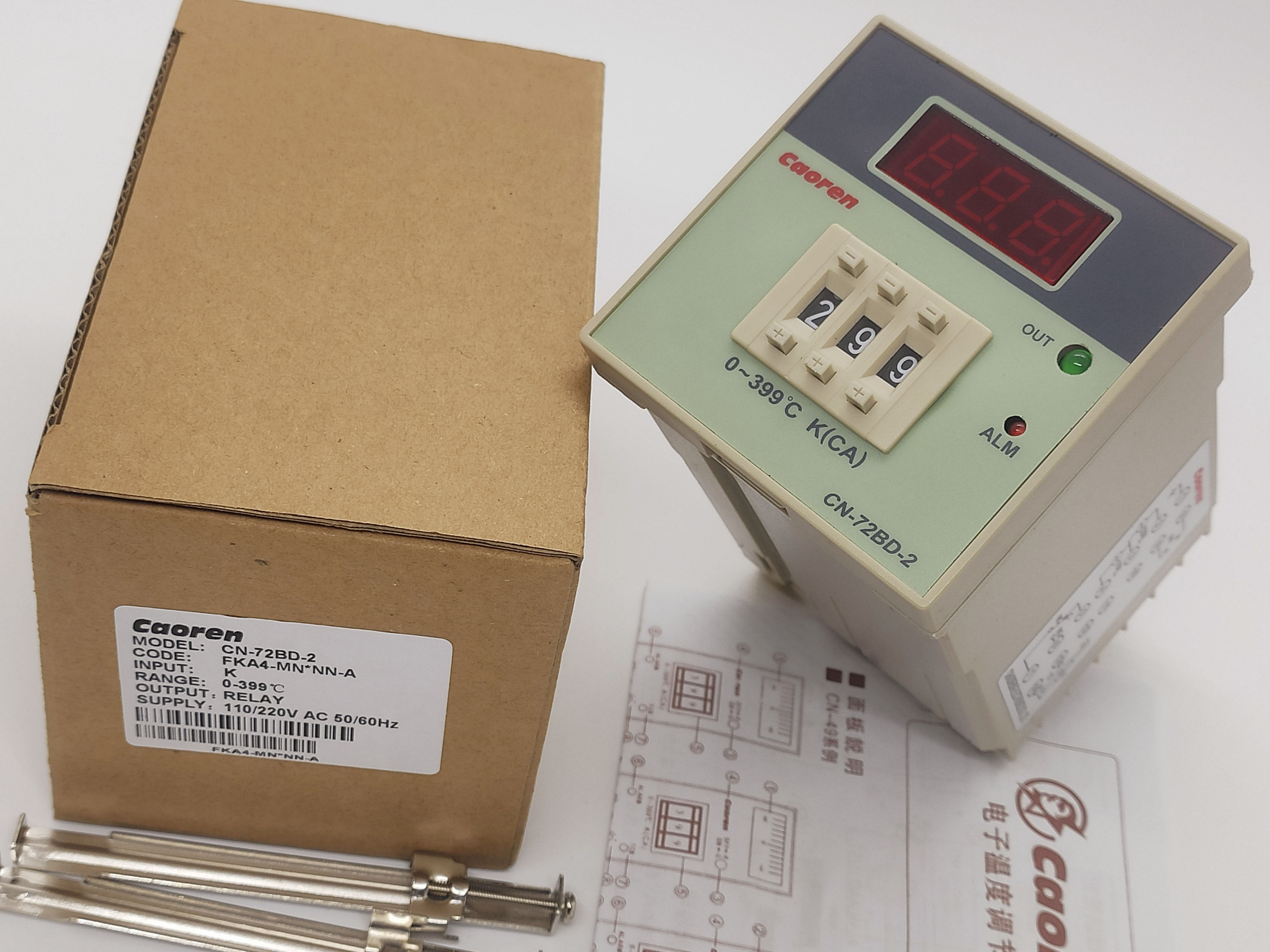 Caoren super energy CN-72BD-2 dial code digital display electronic temperature control meter intelligent digital display thermostat