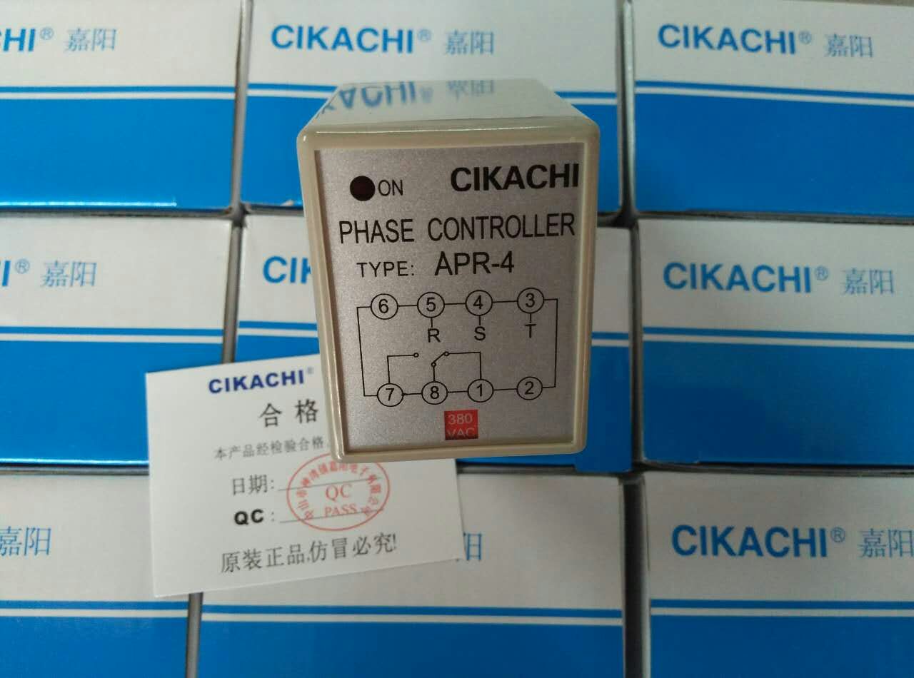 Original installation CIKACHI Taiwan Jiayang APR-4 Prevention of reverse relay deficiency phase breakage protector