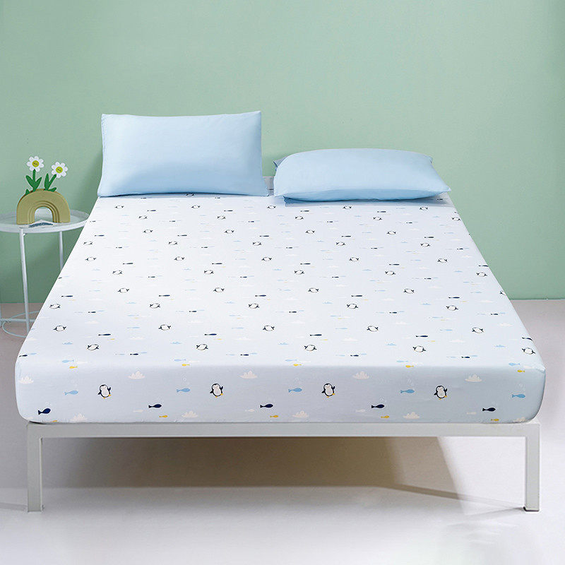 Fuana Bed Bedding Cool Chic 100 Pure Cotton Single Piece Bed Hat Children's Bed Hood Bed Bag Full Cotton Sepal Cover