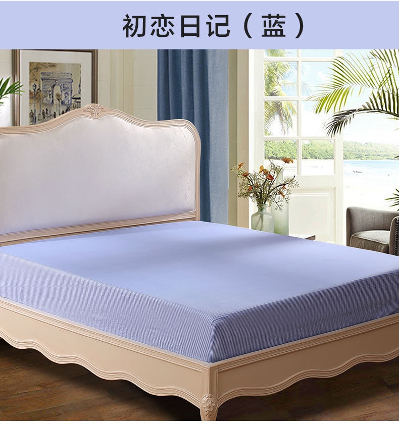 Fu Anna nhà dệt bông hoa giường trampoline pad bông đôi dành cho người lớn 1,8m giường bed - Trang bị Covers 	ga chun trải giường 2mx2m2	