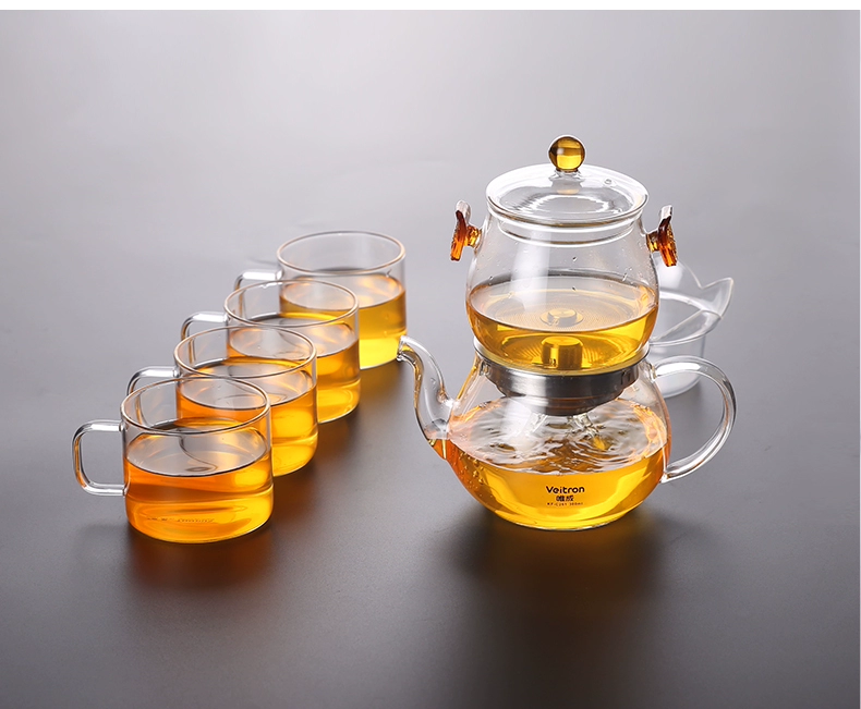 Fullon thanh lịch tách trà ấm có thể tháo rời và lọc trà tách nhà đơn giản tất cả các bộ ly trà phù hợp với trà - Trà sứ