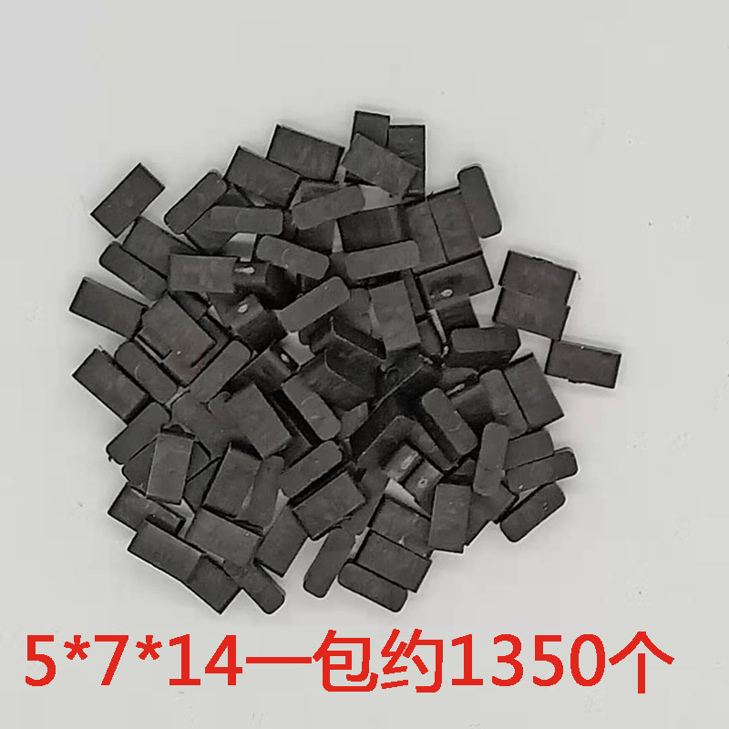 Dry hanging marble square pad plastic gasket Tile caulk adjustment level 5*7*14 square pad caulk particles