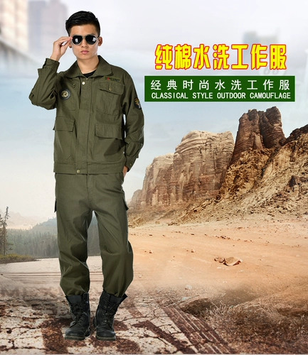 Комбинезон для работы, большие хлопковые износостойкие штаны, защита от ожогов