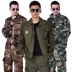 Quần yếm cotton phù hợp với quần áo dày nam chống ngụy trang nhiều dịch vụ tự động sửa chữa quần áo chống hàn