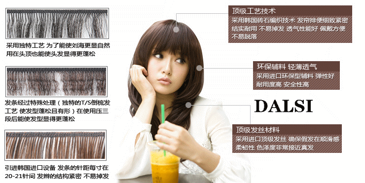 Perruque DALSI        tete BOBO - Ref 2610092 Image 10