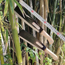 Firewood knife wood handle firewood knife wood handle clip handle chopping wood knife agricultural tool mountaineering splitting firewood knife manganese steel knife open road knife