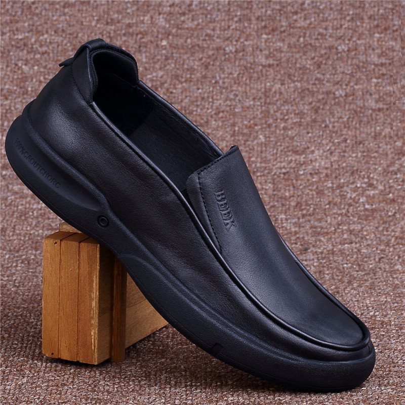 Foreign trade men's shoes Genuine leather business casual leather shoes