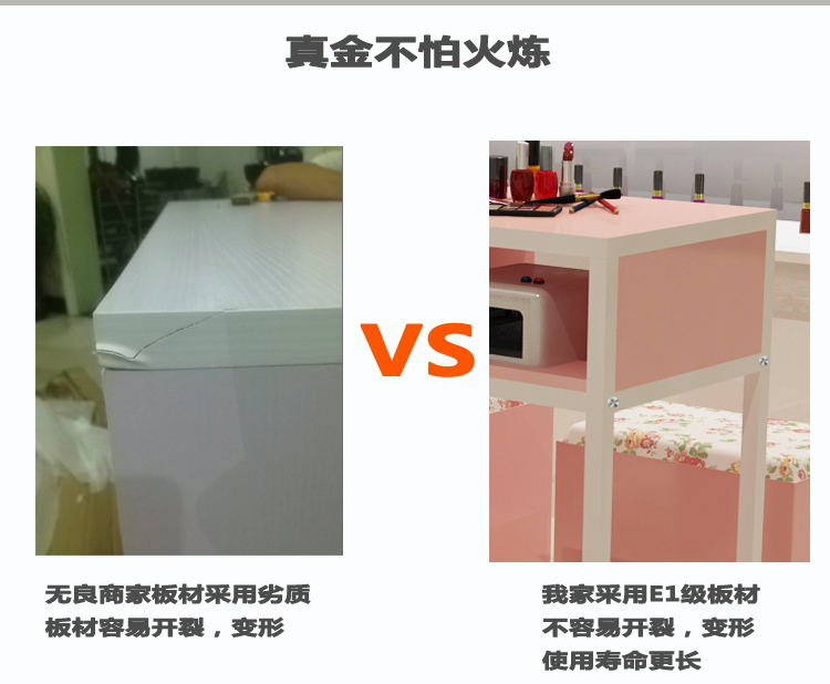 Salon tóc đơn giản nghệ thuật đồ nội thất bàn trang điểm bàn móng tay đôi đơn ba bàn làm móng Bàn Hàn Quốc - Hair Salon / Nội thất làm đẹp