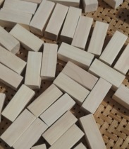 White Poplar Wood Block Large Mouse Experimental Rat Grinding Tooth Block Grinding Tooth Stick Experimental Animal Welfare Rat Rabbit Guinée Pig Grinding Tooth Personnaliser