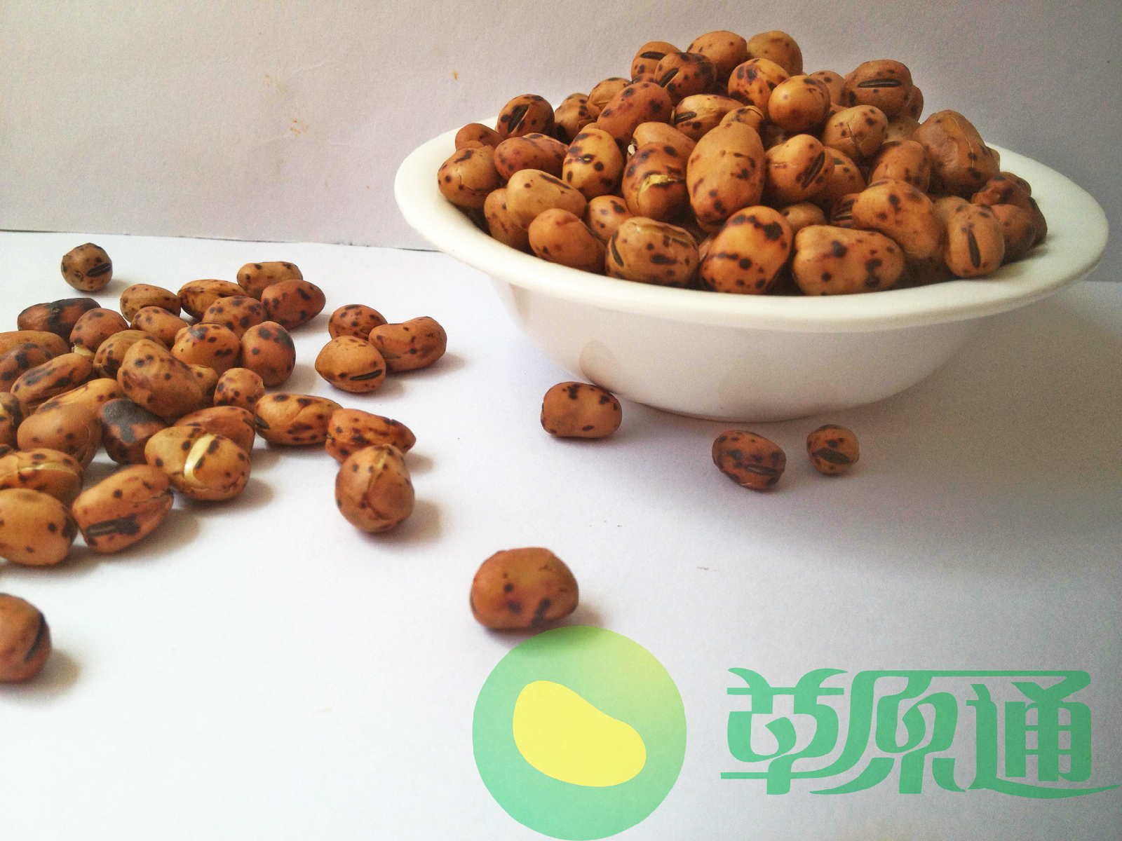 Dry Fried Soybean Iron Pan Fried Silkworms Farmers Self self-fried soy Ulantsabot to produce stir-fried Hu bean 500G