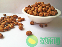 Dry Fried Soybean Iron Pan Fried Silkworms Farmers Self self-fried soy Ulantsabot to produce stir-fried Hu bean 500G