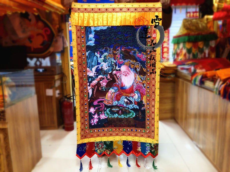 Hidden pendant Tibetan living room decoration pendant Caishen Donka