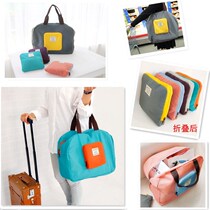 Simple bag portable female short-distance travel travel trip light tide small size foldable luggage bag large capacity Korean version