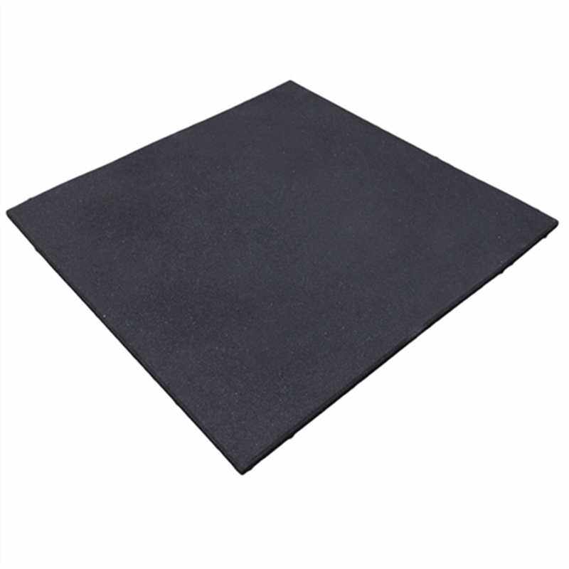 Gym shock-absorbing rubber floor mats household shock-absorbing rubber floor mats environmentally friendly rubber floor mats